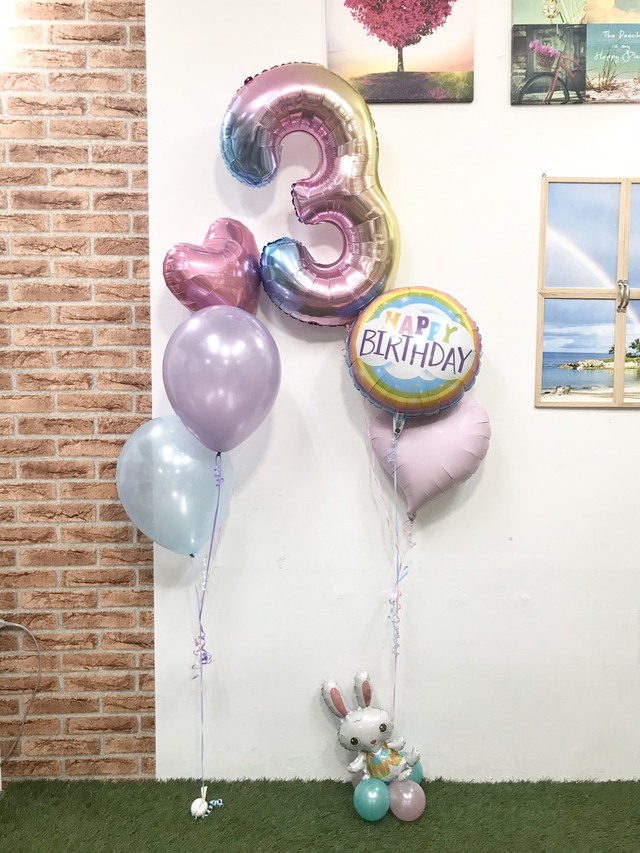 3歳の女の子のバースデーギフト｜誕生日バルーンギフト | 活動報告